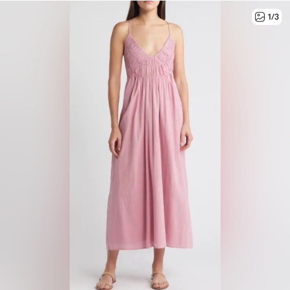 🛑 SALE 🌻 NWOT Treasure & Bond Dusty pink Cotton Dress